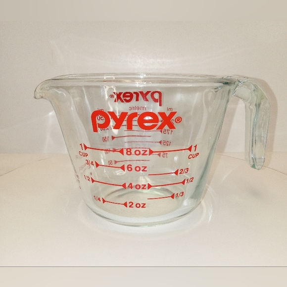 PYREX 1-CUP MEASURING GLASS CUP - Picture 2 of 3